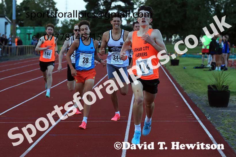 800 metres, 2024 NEGP 6, Monkton Stadium,  Wednesday, August 14th.  Photo: David T. Hewitson/Sports for All Pics